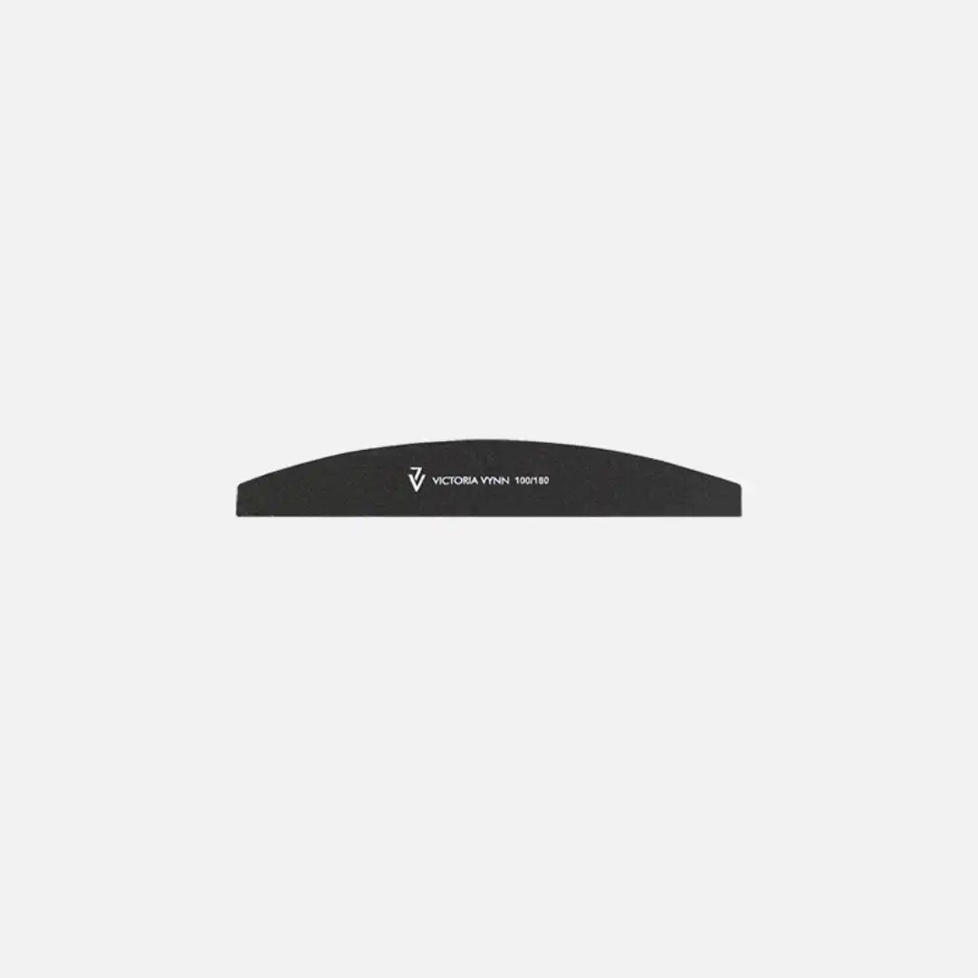 NAIL FILE 100/180 black, crescent