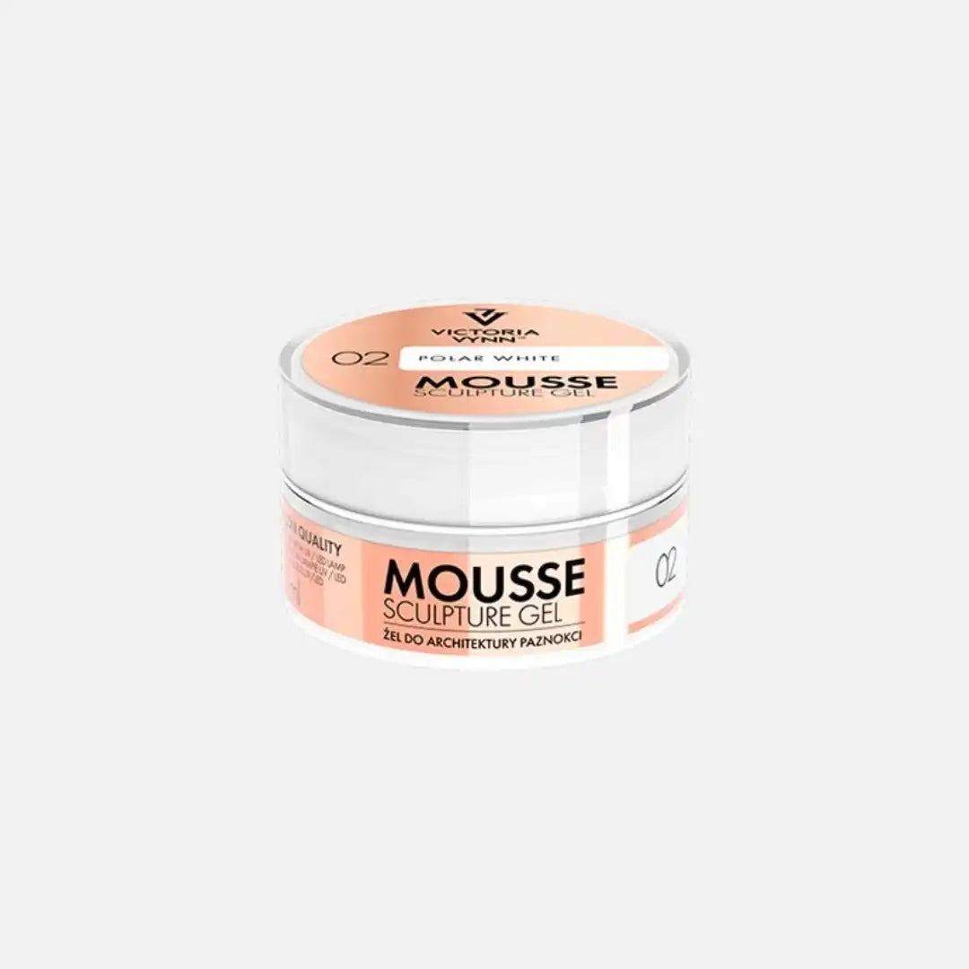 MOUSSE SCULPTURE GEL 02 Polar White, 15ml