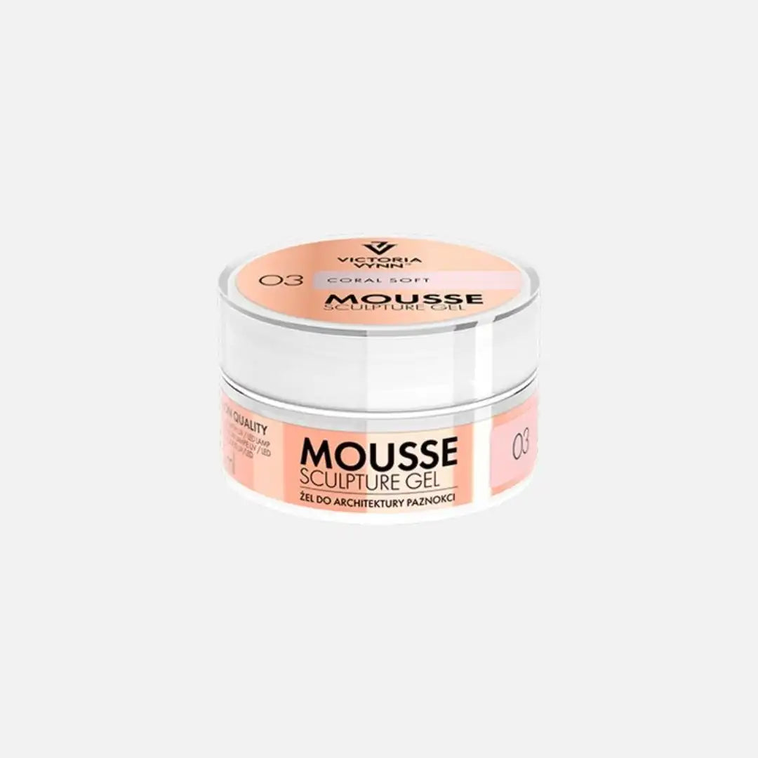 MOUSSE GEL SCULTURA 03 Coral Soft, 15ml