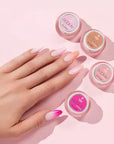 BOOMY OMBRE GEL White