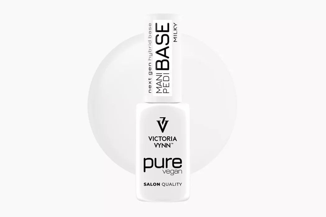 PURE VEGAN MANI PEDI BASE Milky 8ml