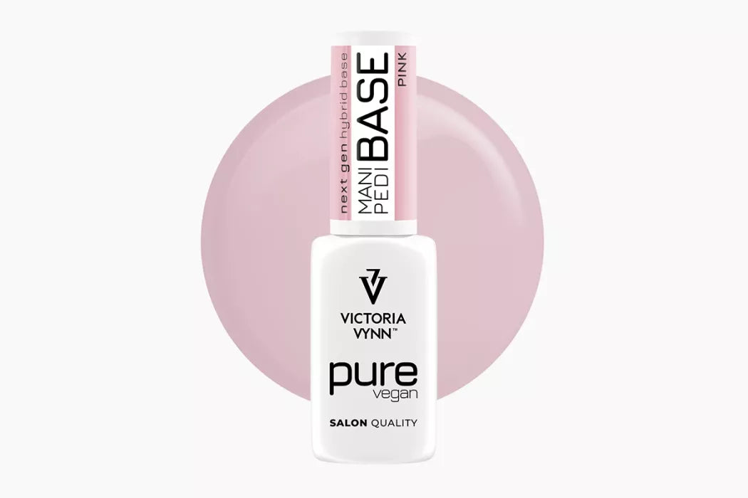 PURE VEGAN MANI PEDI BASE Pink 8ml
