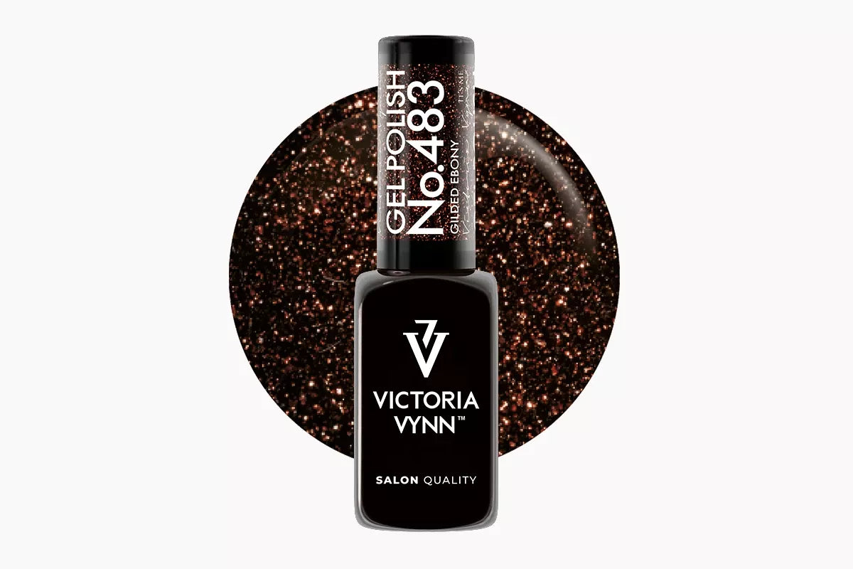 GEL POLISH 483 Gilded Ebony 8 ml